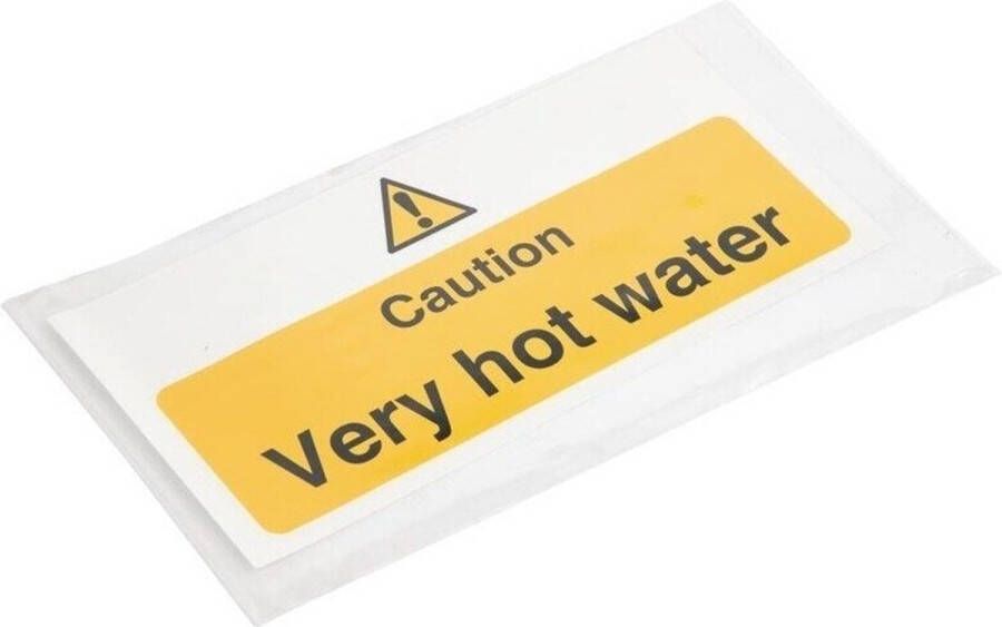 Vogue 'Caution Very Hot Water' Waarschuwingsbord L849