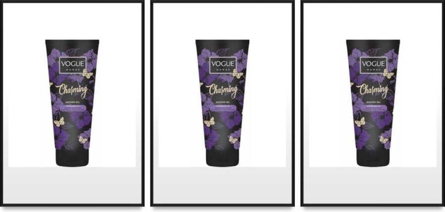 Vogue Douchegel – Charming 3 x 200 ml