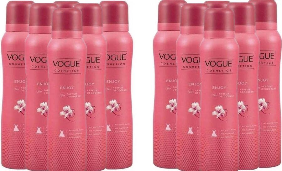 Vogue Enjoy Parfum Deo Enjoy 12 x 150 ml