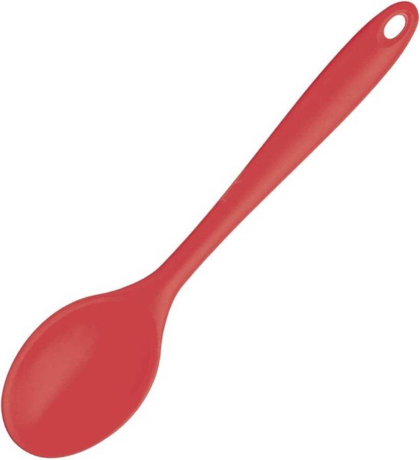 Vogue Kitchen Craft siliconen lepel rood 27cm