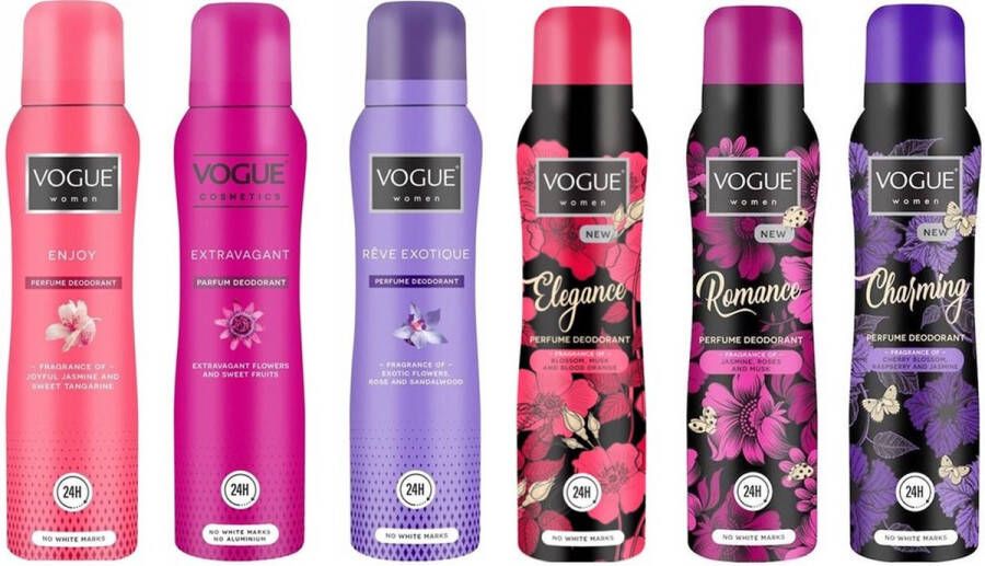 Vogue Parfum Deodorant Pakket Groot