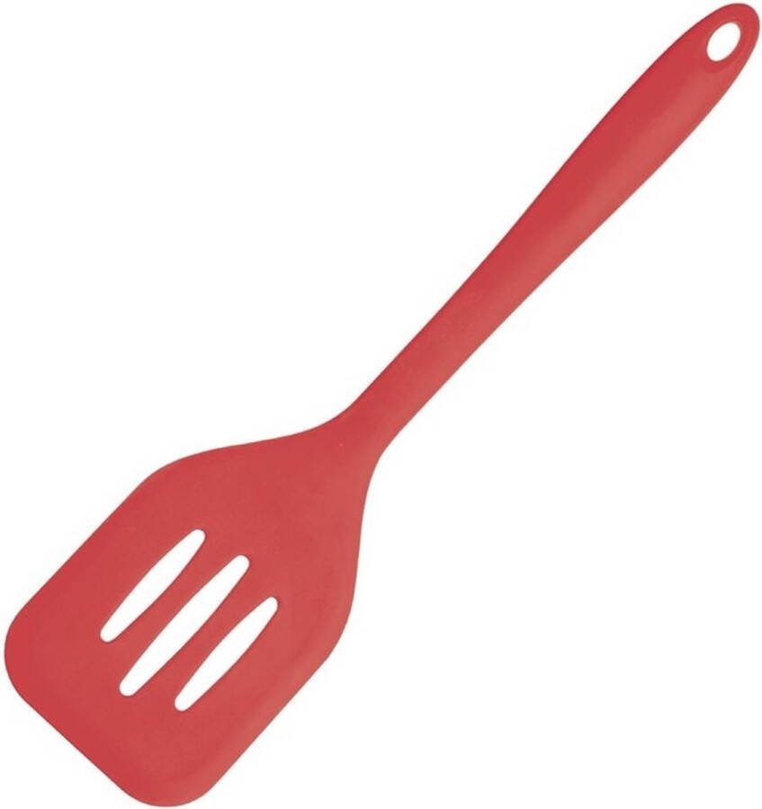 Vogue Silicone Flexibele Geperforeerde Bakspaan Rood 31cm GL217