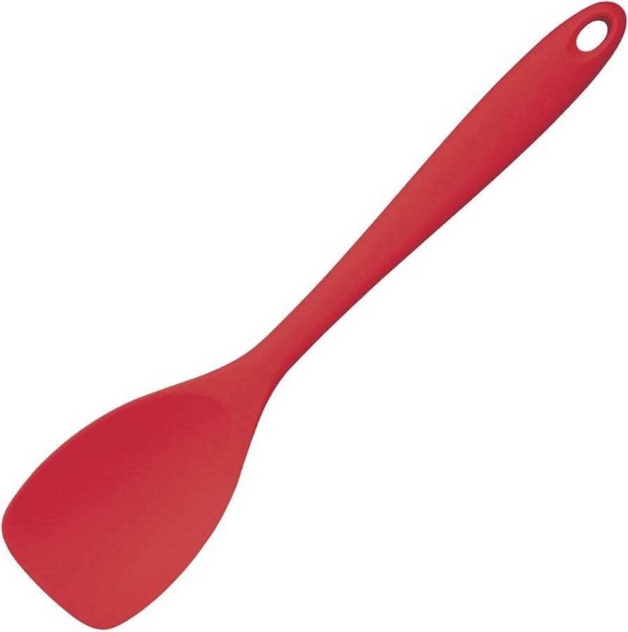 Vogue Siliconen Pannenlikker Rond Rood 28cm Kitchencraft Colourworks GL352
