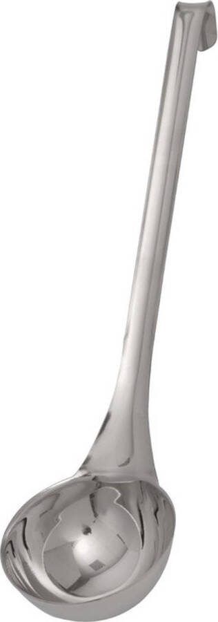Vogue Soeplepel opscheplepel met haak RVS 26cl Soep opscheplepel Ø10 5 x 30 5cm