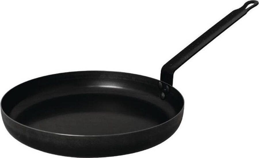 Vogue Stalen Koekenpan 25cm K379 Horeca & Professioneel