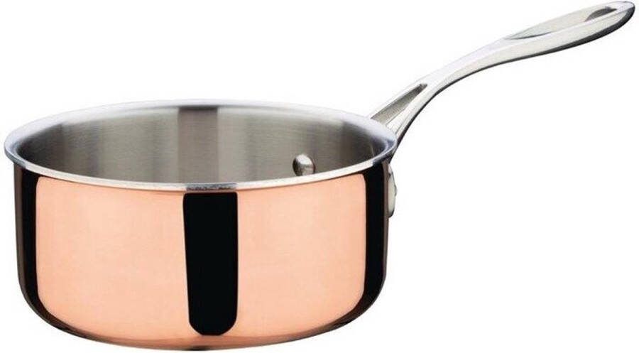 Vogue Tri Wall Koperen Inductie Steelpan 16cm CT998 Horeca & Professioneel