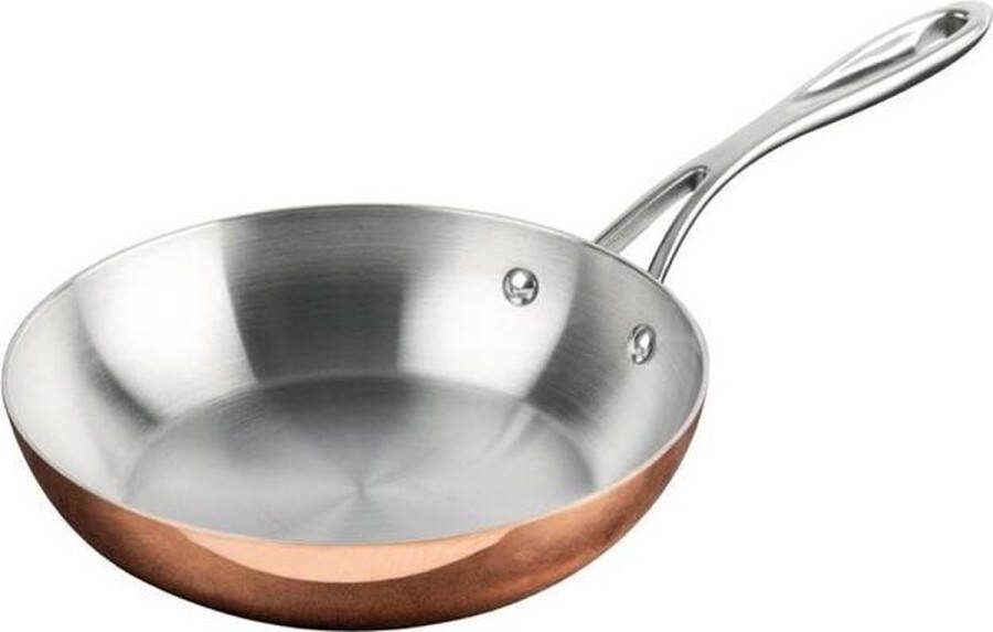 Vogue Triwall Koperen Koekenpan 20cm CM678 Horeca & Professioneel
