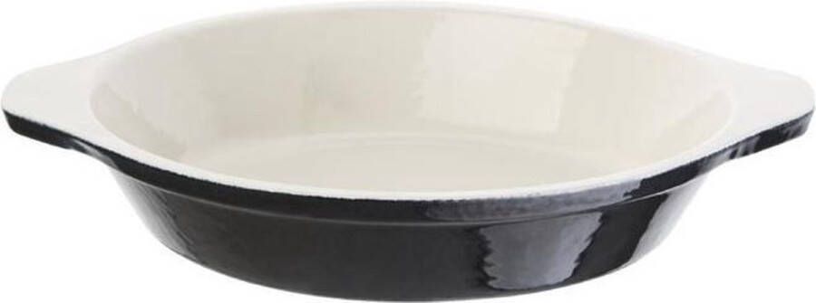 Vogue Voque Ronde Gratineerschaal Zwart 22 5cm | 75cl