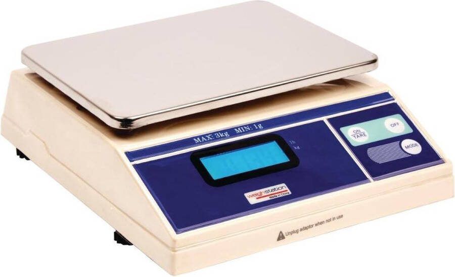 Vogue Weighstation Elektronische Weegschaal Weighstation F177