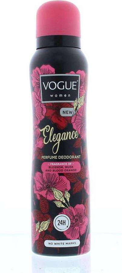 Vogue Women Elegance Deodorant 6x150ml Voordeelverpakking