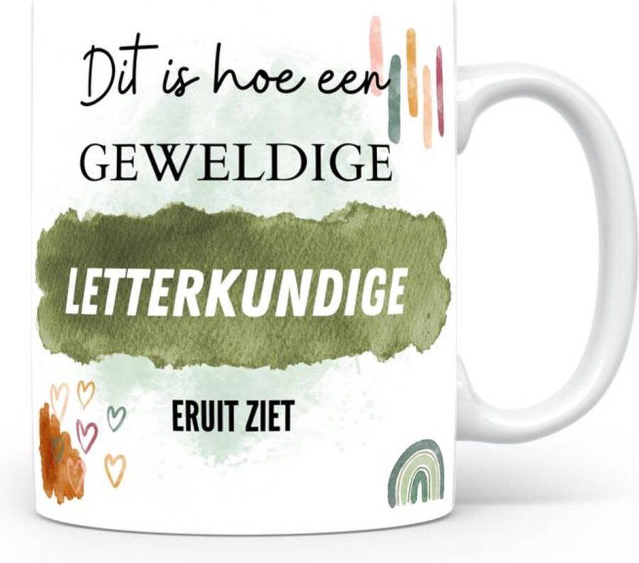 Voici Voilà Mok bedrukken met beroep Letterkundige