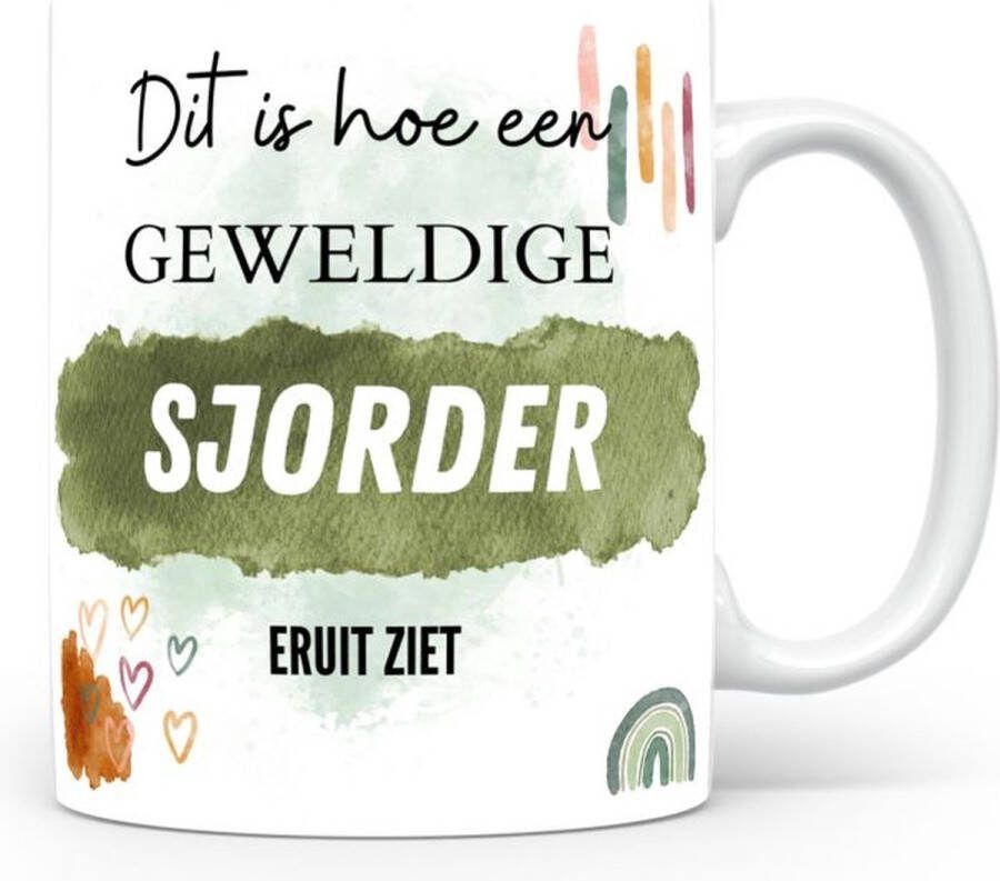 Voici Voilà Mok bedrukken met beroep Sjorder