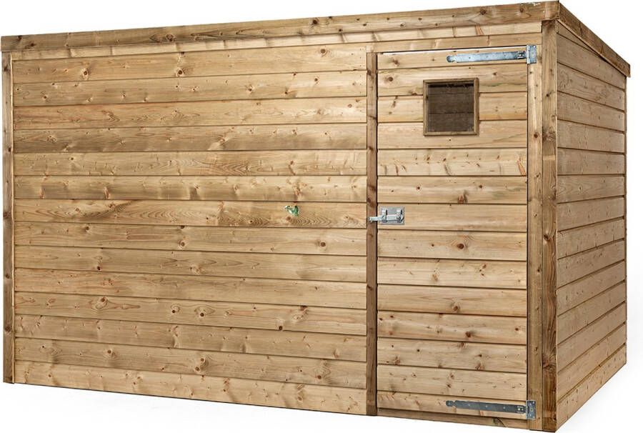 Volente Tuinberging Lucas XL Tuinschuur Fietsenstalling Tuinkast Schuur in Tuin Fietsberging Wood Selections