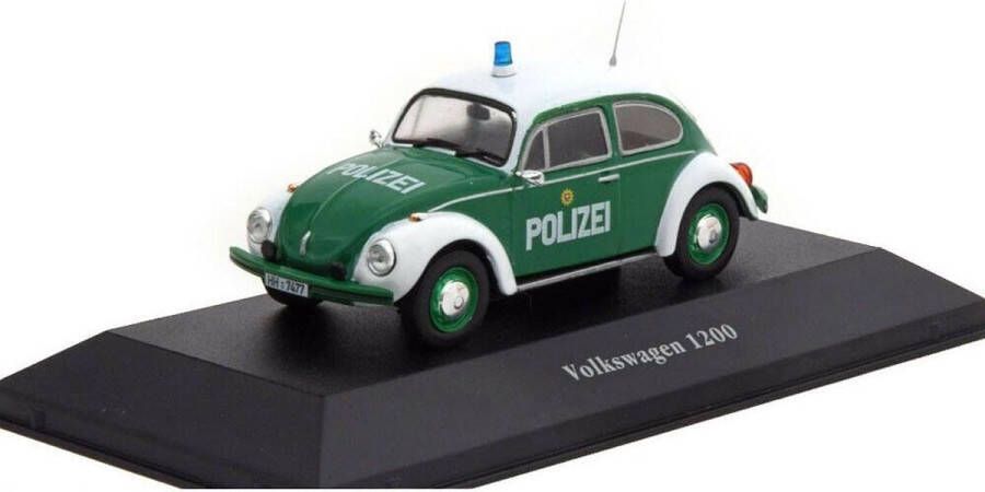 Volkswagen Beetle 1200 Polizei 1977 Green White