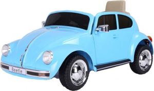 Volkswagen Beetle Oldtimer Blauw 12V Kinderauto