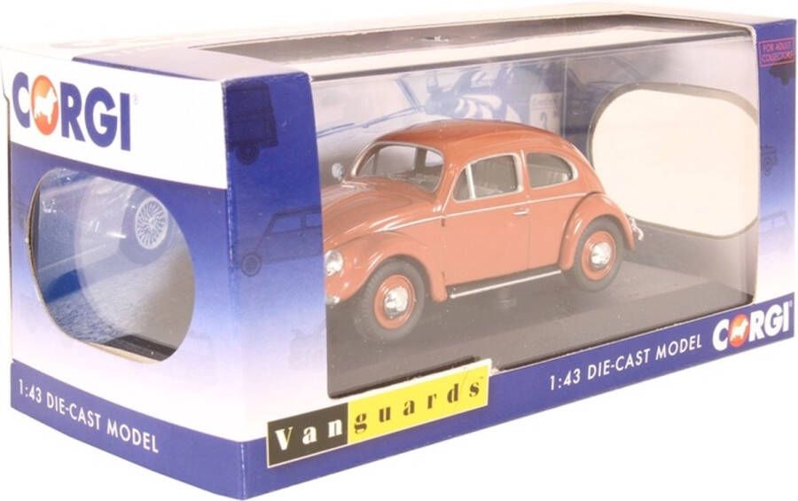 Volkswagen Beetle Oval Rear Window Saloon 1:43 Vanguards