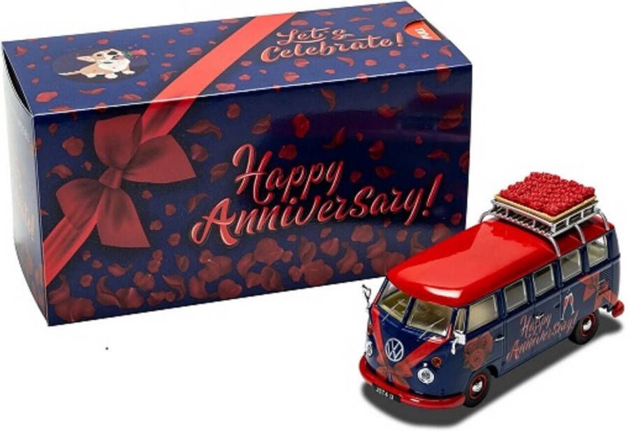Volkswagen Campervan Happy Anniversary 1-43 Corgi