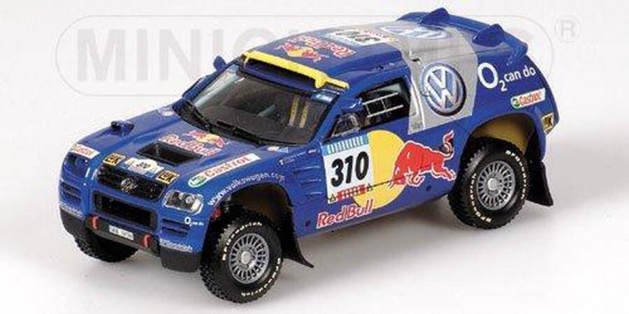 Volkswagen Race Touareg #310 Rallye Barcelona Dakar 2005 1:43 Minichamps
