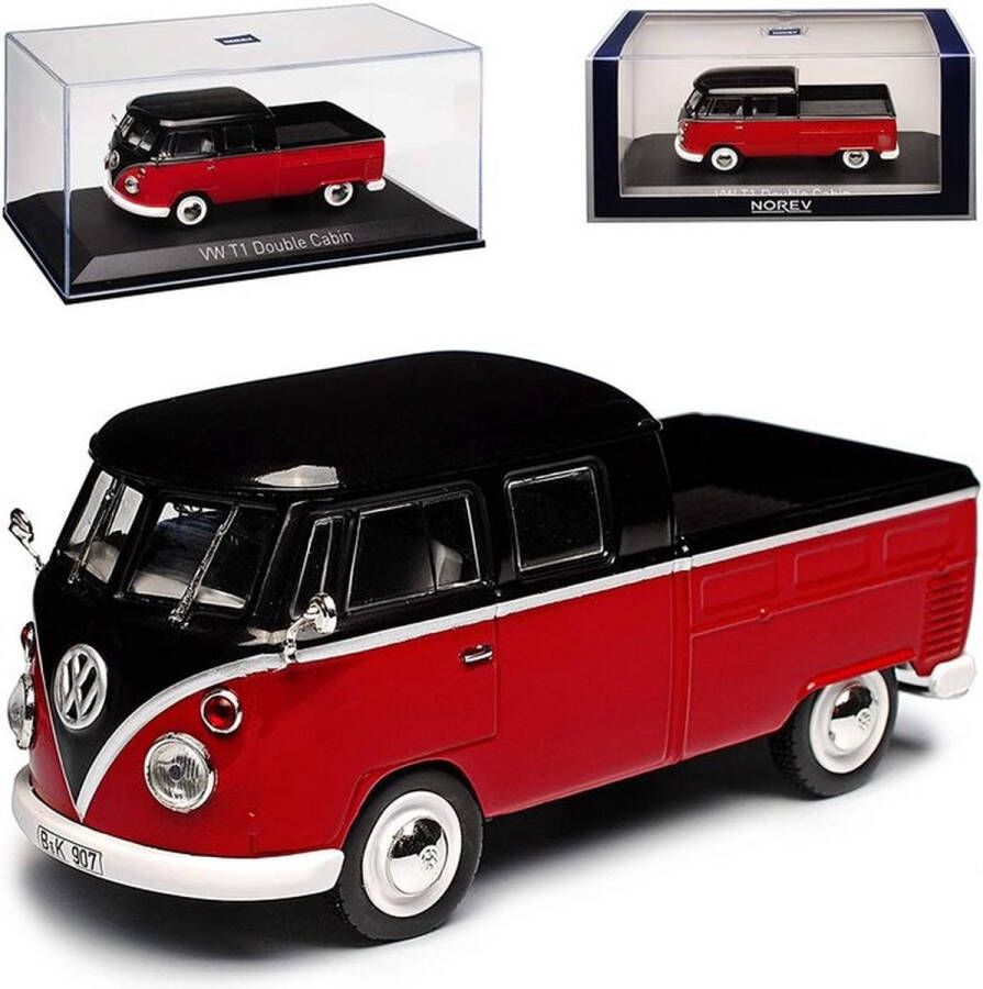 Volkswagen T1 Double Cabin 1961 1:43 Norev