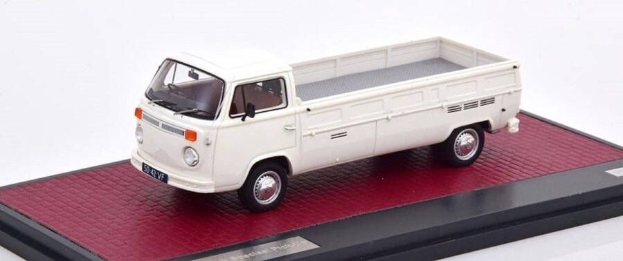 Volkswagen T2 Kemperink Special Pick Up 1976 White