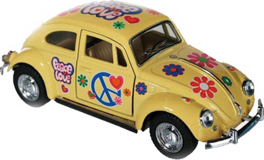 Volkswagen Vw Kever Modelauto Geel Speelgoed Auto&apos;s