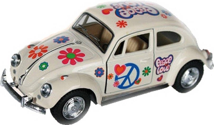 Volkswagen Vw Kever Modelauto Wit Speelgoed Auto's