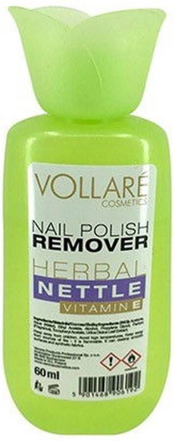 VOLLARE Nail Polish Remover Herbal Nettle Vitamin E Nagellakremover 60ml