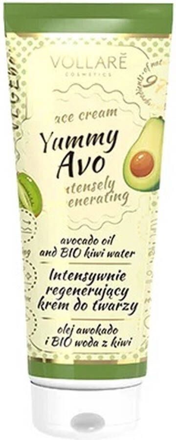 VOLLARE VEGEbar Yummy Avo intensief herstellende gezichtscrème 50ml