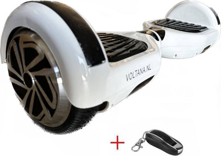 Voltana HOVERBOARD WIT TAOTAO print 700W motoren 20cell SAMSUNG accu incl LED verlichting en AFSTANDBEDIENING !! 2 JAAR garantie