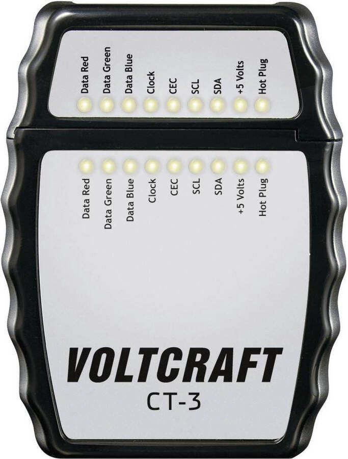 Voltcraft CT-3 Kabeltester Geschikt voor HDMI-kabel type A