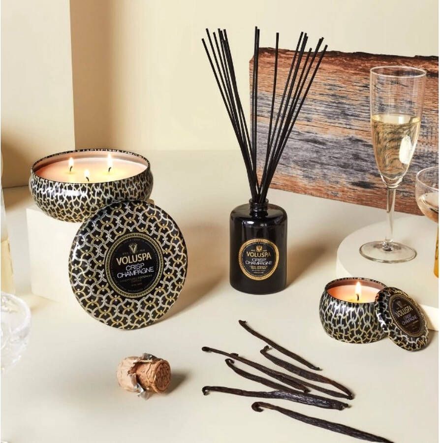 Voluspa Geurstokjes Maison Noir Crisp Champagne Home Ambience Diffuser