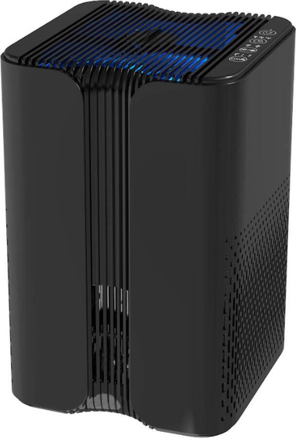 Vonia Luchtreiniger Air purifier Luchtreiniger met HEPA filter Geschikt tot 40 m² Luchtzuiveraar Zwart
