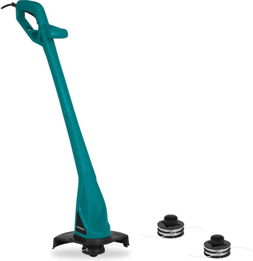 VONROC GARDEN VONROC Grastrimmer 300W – Ø230mm maaidiameter – complete set met 2 extra draadspoelen van 4 meter- Tap and Go systeem