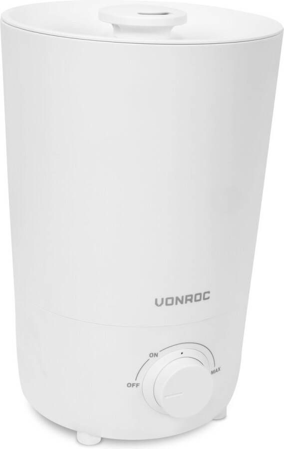 VONROC HOME VONROC Luchtbevochtiger 2 6 liter ultrasoon 360° mistuitlaat wit