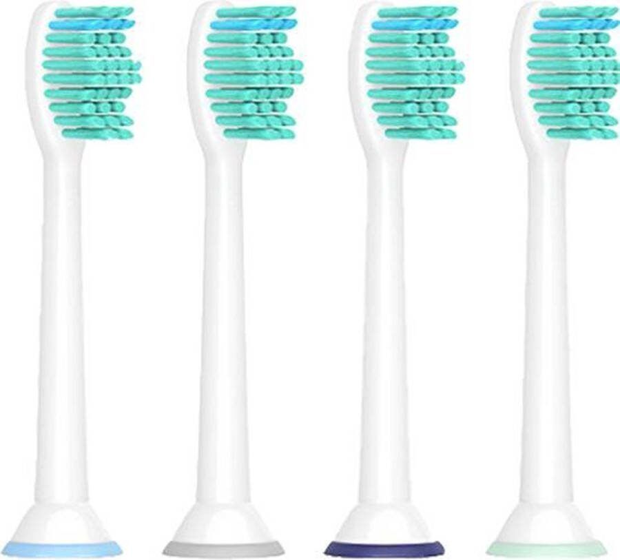 VoordeligeTandenborstels.nl 4 Opzetborstels geschikt voor Philips Sonicare