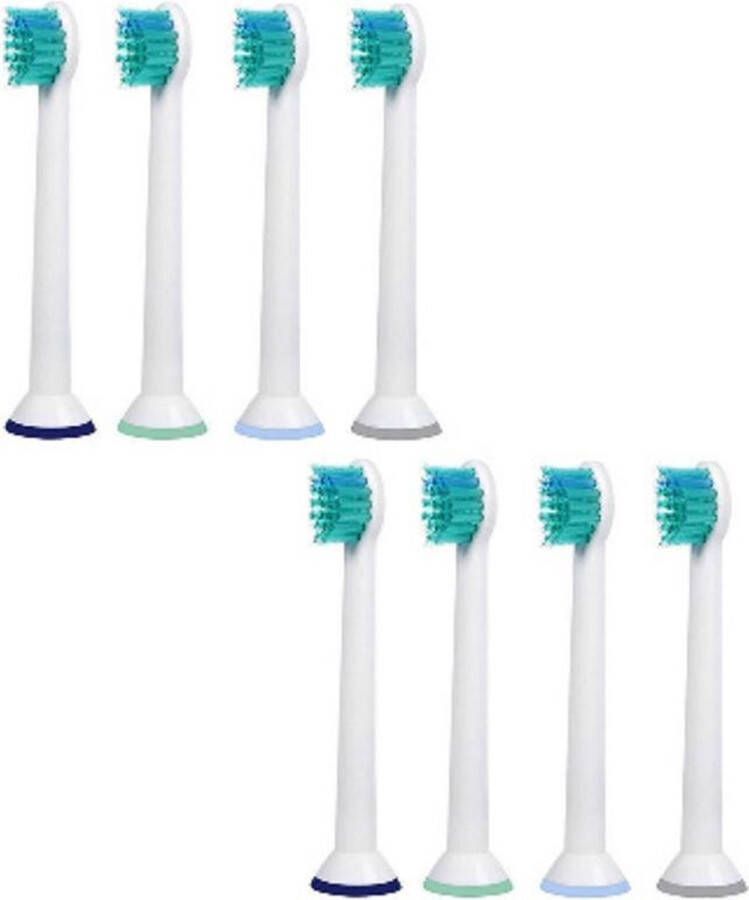 VoordeligeTandenborstels.nl 8 Mini opzetborstels voor Philips Sonicare