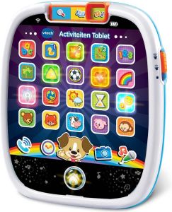 VTech Baby Activiteiten Tablet Educatief Babyspeelgoed Kleuren Vormen en Dieren Van 9 tot 36 Maanden Blauw