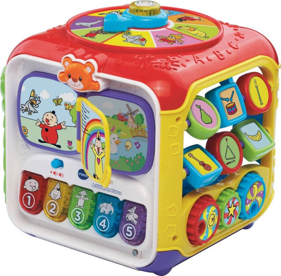 VTech Baby Bumba Activiteitenkubus Educatief Babyspeelgoed Liedjes en Vormen Van 9 tot 36 Maanden