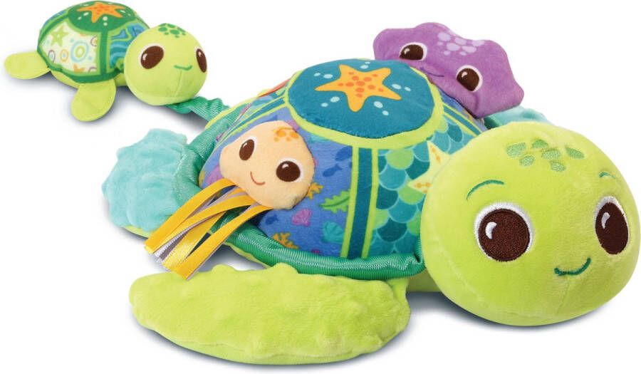 VTech Knuffel Baby Juju Mother Turtle + 6 Maanden Gerecycled Muzikaal