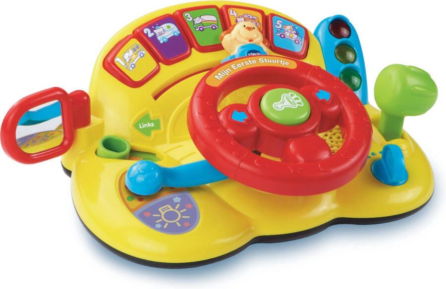 VTech Baby Mijn Eerste Stuurtje Educatief Speelgoed 3 Speelstanden Geluiden Liedjes & Melodietjes 1 tot 3 Jaar