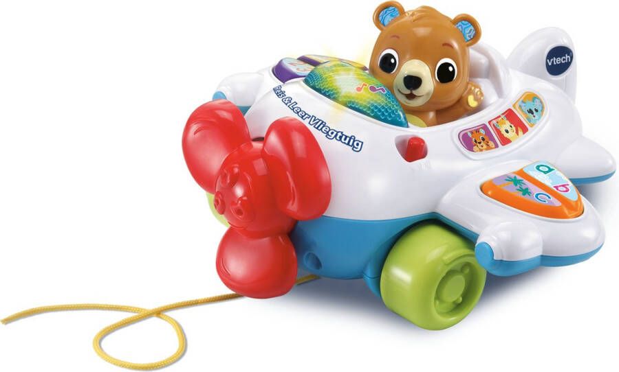 VTech Baby Reis en Leer Vliegtuig Educatief Speelgoed van 1 tot 3 jaar Nederlands Gesproken