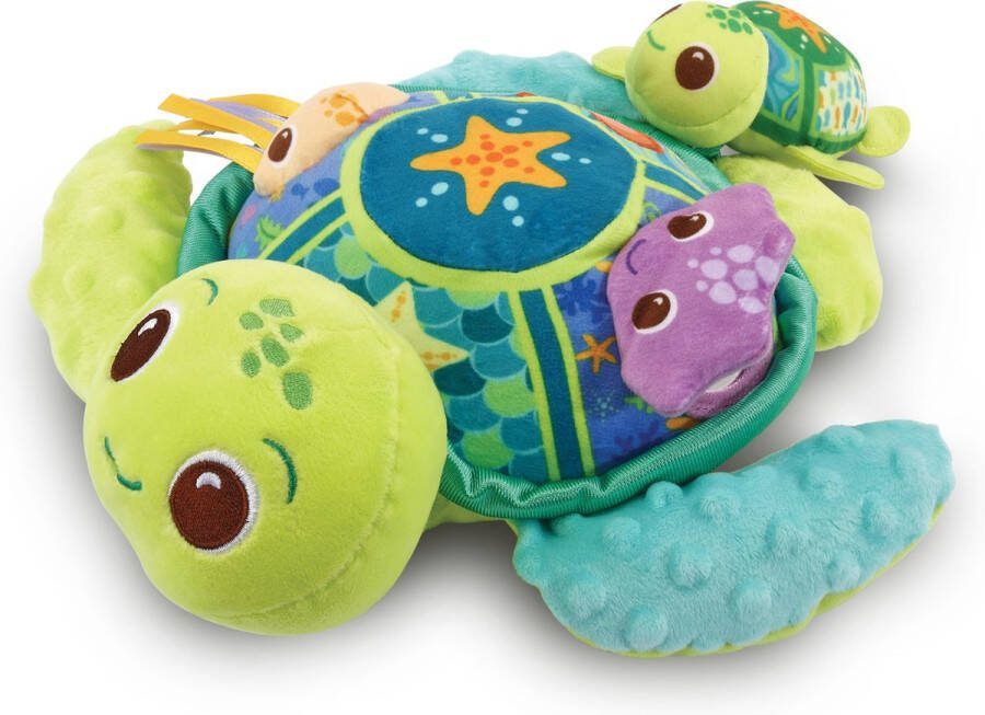 VTech Dierenvriendjes Zeevriendjes Schildpad Educatief Speelgoed Geluiden en Muziek Van 6 tot 36 Maanden
