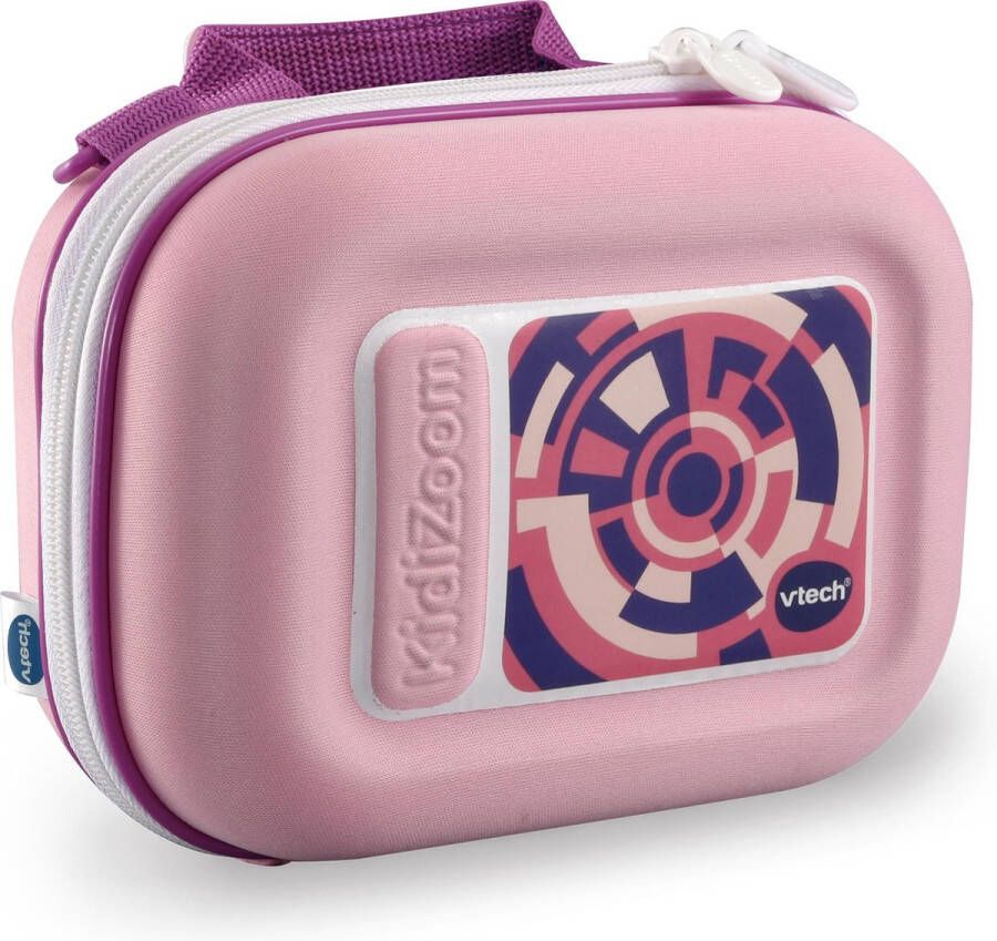 VTech KidiZoom Draagtas Tas Met Opbergvakken Voor Speelcamera Van 5 tot 12 Jaar Roze