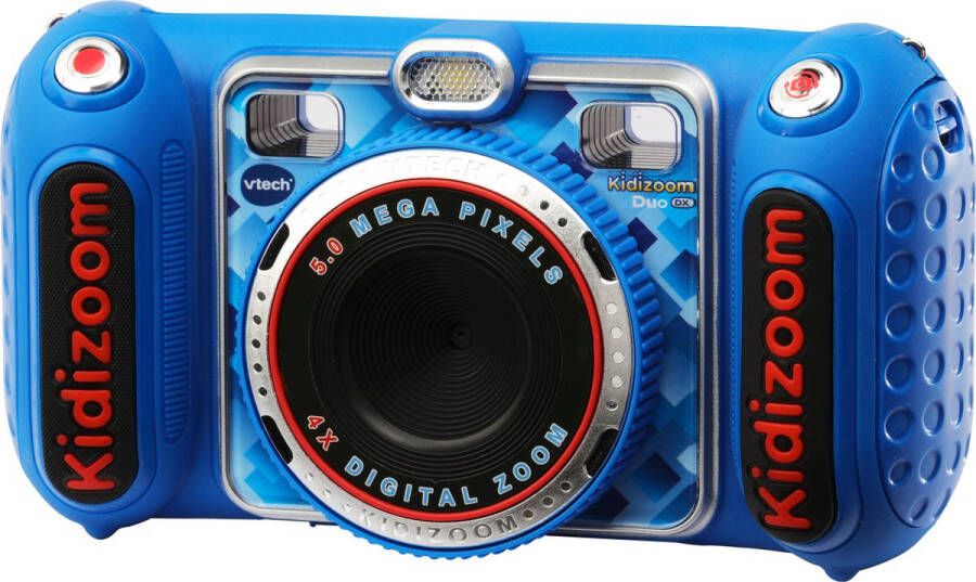 VTech KidiZoom Duo DX Camera 10-in-1 Interactieve Speelgoedcamera Kindercamera Van 4 tot 10 Jaar Blauw