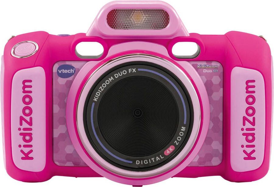 VTech KidiZoom Duo FX Kindercamera Interactief Speelgoed Foto's en Video's Maken Speelgoed vanaf 4 Jaar Roze