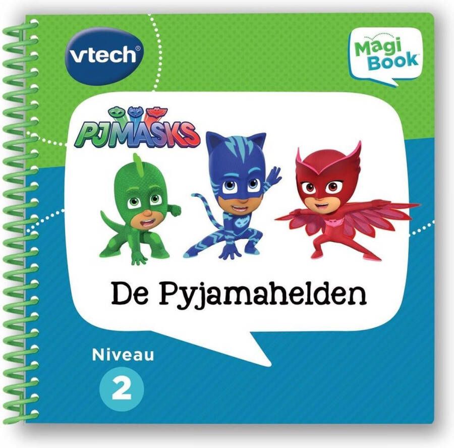 VTech MagiBook Activiteitenboek PJ Masks De Pyjamahelden Educatief Speelgoed Niveau 2 6 tot 8 Jaar