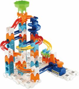 VTech Marble Rush Adventure Set S100 Speelgoed Knikkerbaan Educatief 61 Onderdelen Inclusief 5 Knikkers Vanaf 4 Jaar