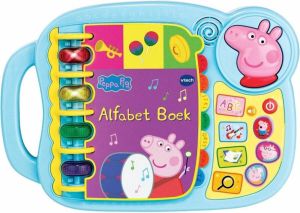 VTech Peppa Pig Alfabet Boek Kinderen Babyboekje Kinderboeken Educatief Baby Speelgoed 2 tot 5 Jaar