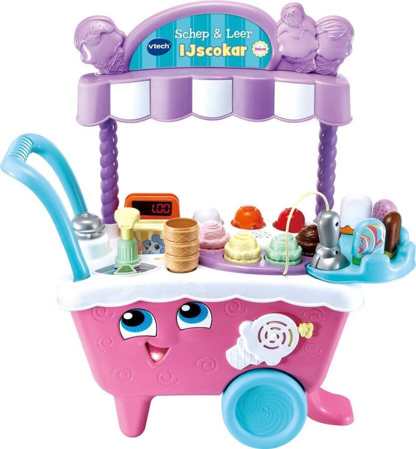 VTech Schep & Leer IJscokar Deluxe Educatief Speelgoed IJskar Ontdek Kleuren Dieren en Tellen Kinderspeelgoed 2 Jaar tot 5 Jaar