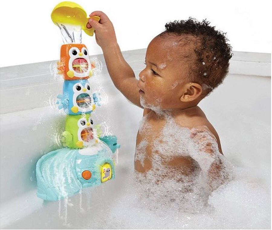 VTech Stapel & Plons Pinguïns Badspeelgoed Interactief vanaf 1 jaar